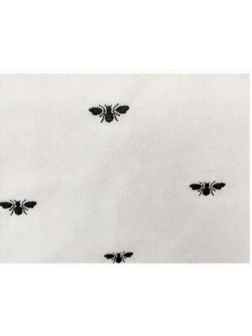 Peter Werth London Men’s White Polo Shirt Bee Pattern Embroidered Size L - Picture 4 of 6